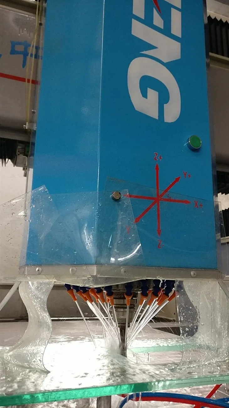 CNC GLASS EDGING GRINDING POLISHING MACHINE